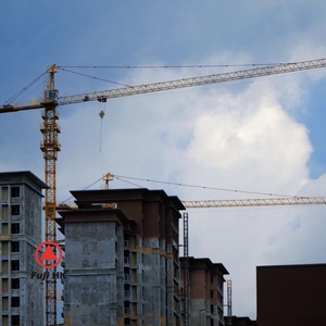Grúa Torre de Plataforma Plana con Longitud de Brazo de 70 m, Capacidad de Carga de 12 t y Carga en Punta de 2.2 t para Obras de Construcción, Minas, Puentes y Fábricas - Product Image 6
