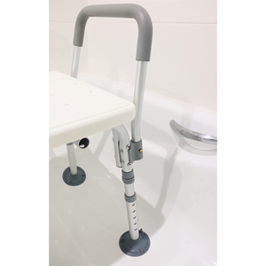 Siège de bain pour adulte avec poignée rembourrée, banc de transfert blanc pour personnes âgées PEPE P30026 - Product Image 2