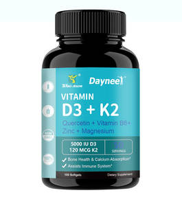 Suplemento Dietético Winstown Vitamina D3 K2 Quercetina + Vitamina B6 + Zinc + Magnesio, Cápsulas de Vitamina D3, Vitamina D3 5000 UI - Product Image 6