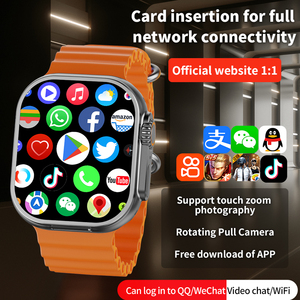 Reloj inteligente CD200 Llamadas independientes + GPS preciso Versión celular Red completa Juego de inserción de Tarjeta 4G Reloj deportivo - Product Image 4