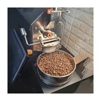 직업적인 작은 상업적인 튼튼한 굽기 기계 500g 콩 커피 로스터