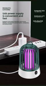 ไม้ตียุงไฟฟ้า LED แบบพกพา ใช้ได้ทั้งภายนอกและภายในอาคาร พร้อมแบตเตอรี่ในตัว มาตรฐานกัน<span class=keywords><strong>น้ำ</strong></span> IP33 ป้องกันยุง - Product Image 2