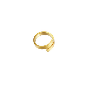 Stainless Steel Mirror DIY Open Smart Ring Blank Glossy Women Rings <strong>Custom</strong> Engraved Logo Ring for Men <strong>Jewelry</strong> Making <strong>Supplies</strong> - Product Image 5