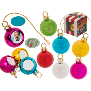 Boule d'arbre portrait, avec tampon collant photo et - Product Image 1