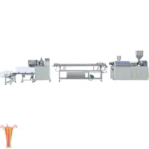 customization 3 colours PHA straws Faster best drinking straw extruder packing machine Production Line