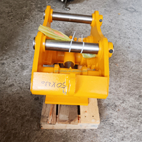 Pièces de rechange de prix usine coupleur d'attelage rapide hydraulique coulé attelage rapide inclinable hydraulique pour chargeur sur pneus d'excavatrice 908