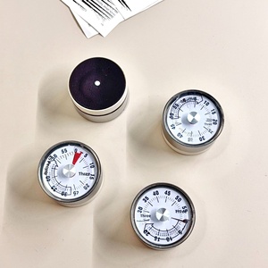 Minuteur de cuisine mécanique en acier inoxydable avec aiguilles, dispositif de minuterie rotatif manuel fabriqué en Chine pour la cuisson, la pâtisserie et la préparation des repas - Product Image 4