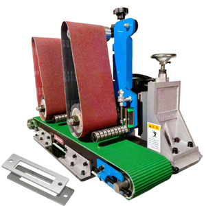 Plaka Metal Zımpara Makinesi Paslanmaz Çelik Saç Teli Yüzey Parlatma Makinesi Metal Çapak Alma Makinesi - Product Image 5