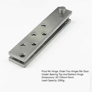 Một cặp bản lề Trục bằng thép không gỉ được sử dụng để lắp đặt che giấu trên cửa hoặc tủ Bản lề cửa xoay <span class=keywords><strong>360</strong></span> ° - Product Image 2