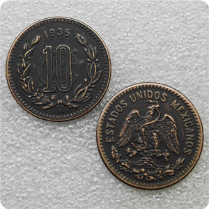 Monete Commemorative in Stile Antico da 2, 5, 10, 20 Centavos del Messico - Product Image 2