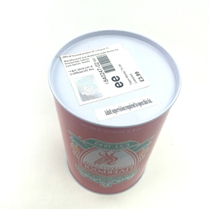 wholesale custom printed round coin bank keep money empty piggy bank saving metal tin money box