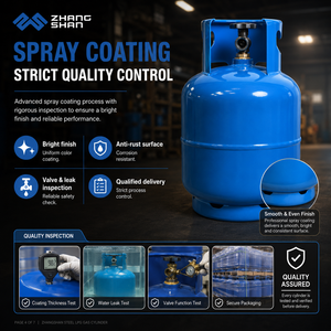 Cilindro de <span class=keywords><strong>Gas</strong></span> Recargable y Reciclable ZHANGSHAN de 5 kg, Tanque de GLP para <span class=keywords><strong>Camping</strong></span>, Proveedores a Bajo Precio - Product Image 2