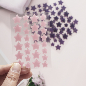 New hình dạng tùy chỉnh mụn trứng cá các bản vá lỗi nhãn hiệu riêng Trái Tim Dễ thương mụn Bìa vá bán buôn mụn các bản vá lỗi với điều trị mụn trứng cá - Product Image 4