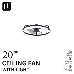 Living room, bedroom, concealed retractable blade, retractable LED <b>ceiling</b> fan with lighting, <b>remote</b> <b>control</b> night <b>light</b> - Product Image 2