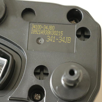 Speedometer sepeda motor, takometer pengukur bahan bakar Odometer LCD indikator Digital aksesori motor untuk Suzuki GIXXER150
