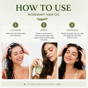 Aceite Reparador Capilar de Romero HALORINNA, Nutre el Cuero Cabelludo, Refresca las Raíces, Mejora la Fuerza del Cabello, Tratamiento Capilar Diario, OEM Disponible - Product Image 6