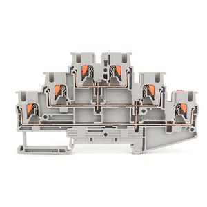 Pt 2.5-3pv đa cấp loại đẩy trong dây khối thiết bị đầu cuối nhanh chóng Hệ thống dây điện Din Rail nối - Product Image 1