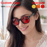 Gafas con Filtro de Luz Azul Unisex, Ligeras y Duraderas, con Marco de Metal TR90 y Lentes de PC Anti-Reflejantes y Anti-Radiación, con Logotipo Personalizado Sunray