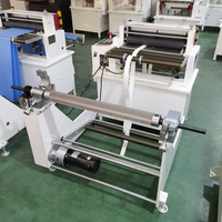 Découpeuse électrique de petit pain de guillotine de tissu non tissé avec le support