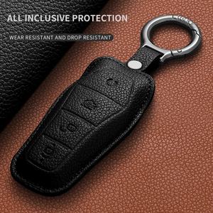 Funda Protectora <span class=keywords><strong>de</strong></span> Cuero para Llave <span class=keywords><strong>de</strong></span> Coche BYD Qin Yuan UP Han Song Don SEAL Sea Lion Seagull 06EV e3 06GT 06DM 05DM Xia Summer - Product Image 6