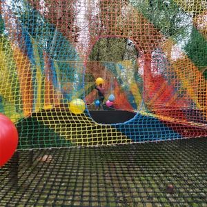 Changxin Durable Outdoor Climbing <strong>Safety</strong> <strong>Net</strong> Polyester HDPE Material Cutting Service - Product Image 3