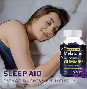 Spot Melatonin sakızlı şeker uyku ve hafıza desteği yetişkinler için diyet takviyesi günlük 60 sayım 2 Gummies - Product Image 5