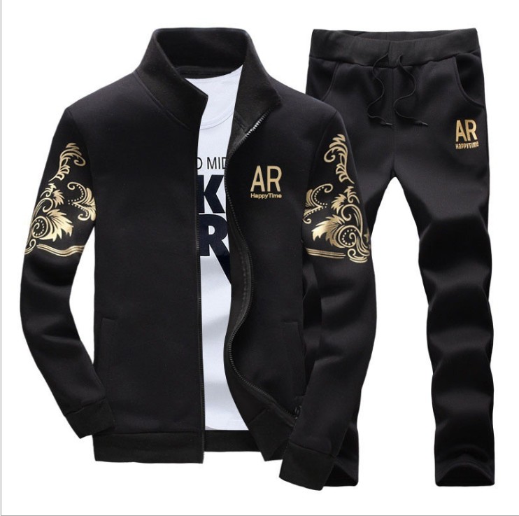 Модный дизайн, осенние мужские спортивные костюмы из 2 предметов, Спортивные Повседневные костюмы с длинным рукавом, стильные индивидуальные мужские спортивные костюмы для бега