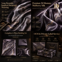 Ensemble de literie en soie de mûrier 100% pure de qualité supérieure 6A, comprenant un duvet en soie, une drap en soie et des taies d'oreiller