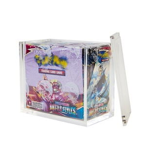 Caja Protectora de Acrílico Transparente Personalizada Directo de Fábrica para Cajas de Sobres de Pokémon - Product Image 1