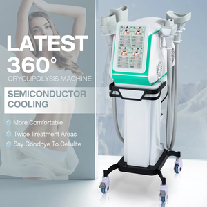 Macchina per Criolipolisi 360 con 4 Manipoli, Apparecchiatura Medica Non Invasiva per Congelamento del Grasso, <span class=keywords><strong>Macchinario</strong></span> per Dimagrimento con <span class=keywords><strong>Crioterapia</strong></span> - Product Image 1