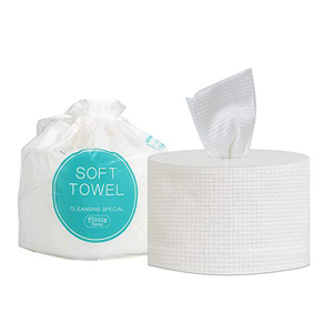OEM/ODM Lingettes jetables pour le visage, serviettes en papier viscose douces et confortables, 100% viscose - Product Image 1