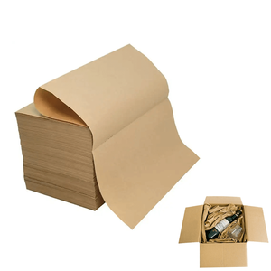 Thân thiện với môi Fanfold giấy z-fold khoảng trống điền nâu kraft đệm giấy cho vận chuyển hộp - Product Image 1