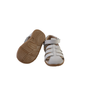 Sandales d'été pour enfants chaussures de sécurité antidérapantes à fond en cuir souple avec fermeture à sangle à boucle plate nouveau design - Product Image 5