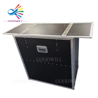 Flight case sur mesure pour contrôleur DJ Pioneer XDJ-AZ avec support pour ordinateur portable