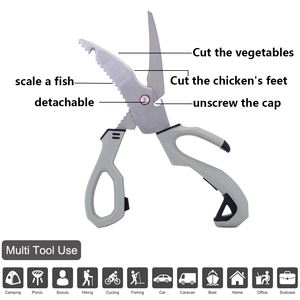 Kéo Cắt Đa Năng Phong Cách Mới Kéo Nhà Bếp Kéo Cắt Bằng Thép Không Gỉ Kéo Cắt Giấy - Product Image 4