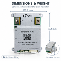 JK Smart BMS 4S 100A Aktiver Balancer JK-B1A8S10P LiFePO4 LTO 12V Batterie-Management-System mit BT RS485 CAN für Wohnmobile und Solaranlagen