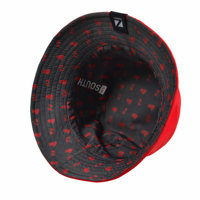 Gorra de Pescador Deportiva Reversible Roja y Gris de Secado Rápido, Personalizada al por Mayor, de Alta Calidad, con Estampado de Equipo, OEM