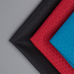 Panal de poliéster impermeable <span class=keywords><strong>a</strong></span> cuadros 210D Jacquard Oxford tela para bolso de <span class=keywords><strong>mano</strong></span> al aire libre - Product Image 2