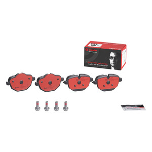 ผ้าเบรกเซรามิก P06064N สำหรับ BMW สภาพใหม่ ใช้แทนของแท้ <span class=keywords><strong>Brembo</strong></span> OE หมายเลขอะไหล่ 34206877648 34206879857 34212449288 34212449289 - Product Image 2