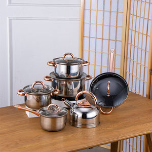 Happycooking مصنع هندي وعاء Dessini مقلاة شواء مزدوجة أدوات مطبخ جديدة أدوات مطبخ مصنوعة من المعدن المتين - Product Image 4