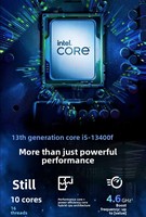Prosesor Desktop I5 13400F Tray 4.6 GHz 10nm LGA 1700 Socket 10 Core 16 Thread I5 Paket Tray CPU