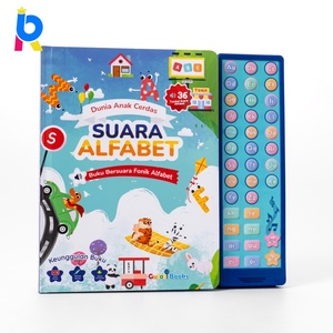 Libro <span class=keywords><strong>Audio</strong></span> per Bambini in Cartone Ecologico Personalizzato di Alta Qualità per l'Apprendimento dell'Alfabeto e della Fonetica, Produzione e Vendita all'Ingrosso - Product Image 2