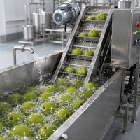 Ligne industrielle de traitement de la noix de coco : Usine intégrée de décantation de la pâte de noix de coco, de thermoscellage et de convoyage