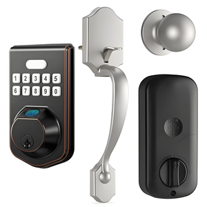 Cerraduras Inteligentes para Puertas de Hotel y Hogar con Logotipo Personalizado, Cerradura Digital Inteligente de Aleación de Aluminio con Huella Dactilar y 2 Llaves - Product Image 2