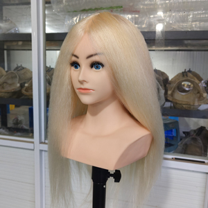 Mannequin de formation en laine pour la coiffure, la coloration et le coiffage, best-seller - Product Image 3