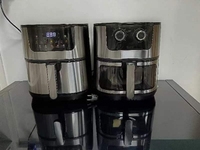 Friteuse à air intelligente mécanique haut de gamme noire et argentée 15L pour familles, de la marque Cosori, vente en gros