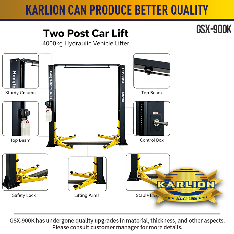 Electro-hydraulic Automatic Trolley Lifting Double Column, with the ...