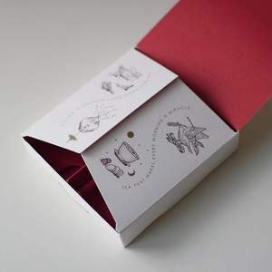 High Quality Luxury Gift <b>Box</b> Colored Gold Foiled Print Embossed Matt Laminated and UV Coated - Product Image 5