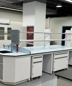 Lámpara <span class=keywords><strong>de</strong></span> Trabajo LED en Forma <span class=keywords><strong>de</strong></span> H para Estación <span class=keywords><strong>de</strong></span> Trabajo <span class=keywords><strong>de</strong></span> Laboratorio, Diseño Moderno, Área <span class=keywords><strong>de</strong></span> Trabajo Iluminada, Orientada a los Detalles, Mobiliario para Laboratorio Escolar - Product Image 5