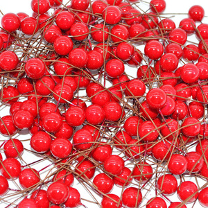 Guirnaldas de perlas artificiales para decoración, caja de tartas de Navidad y boda, 50 unidades - Product Image 3